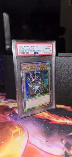 PSA 10 - Yu-Gi-Oh Card - LC01-EN005 - DARK MAGICIAN (25th QCSR Holo) - GEM MINT - Image 3
