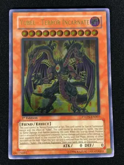 Yugioh Yubel, Terror Incarnate PTDN-EN007 1st Ultimate (NM) - Image 1