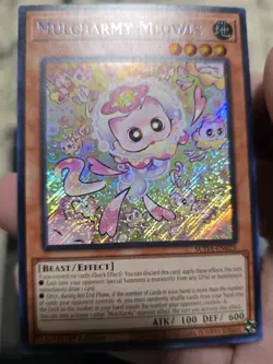 Mulcharmy Meowls 1st edition secret rare Supreme Darkness Yugioh! - Image 1
