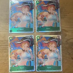 4x OP14-031 | Nami (SR) | Playset | One Piece TCG | English - Image 1