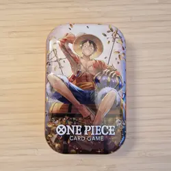 One Piece TCG Mini Tin Pack | Set Vol 2 Straw Hat Luffy | New Sealed English - Image 1