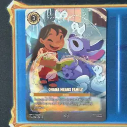 Ohana Means Family (Enchanted) - Winterspell Lorcana Disney - Image 1
