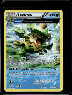 Ludicolo 37/160 / Primal Clash XY 2015 (LP) / Pokemon TCG - Image 1