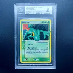 Pokemon TCG Karte - Treecko Gold Star 109/109 Team Rocket Englisch Returns BGS 8 - Image 2
