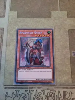 YUGIOH AMAZONESS QUEEN SGX3-END01 SECRET 1ST ED NM SPEED DUEL - Image 1