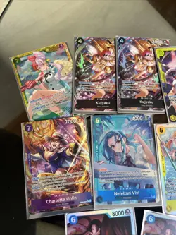 One Piece CCG EB03 HEROINES EDITION CARD LOT WITH 6 ALT ART/SEC + PLAYABLES NM - Image 2