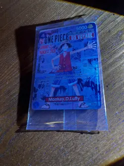 One Piece Monkey D. Luffy US Voyage College Basketball Promo Card - Image 4