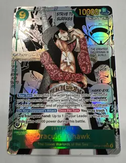 One Piece Dracule Mihawk Op14 Manga One Piece The Azure Sea Seven English - Image 1