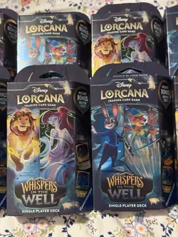 Disney Lorcana: Whispers in the Well -Set of 10- Starter Decks - Image 2