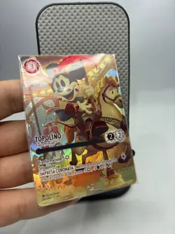 2025 DISNEY LORCANA FABLED ICONIC #242 ITA MICKEY MOUSE BRAVE LITTLE PRINCE ITA - Image 4