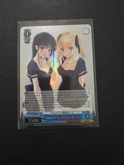 Weiss Schwarz Dengeki Bunko Dressed Up Miyuki & Lina (SR) - Image 1