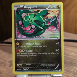 Pokemon Rayquaza 93/113 Legendary Treasures Holo Rare Basic HP120 2013 Card - Image 1