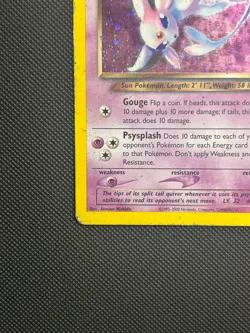 Dark Espeon - 4/105 - Pokemon Neo Destiny Unlimited Holo Rare Card WOTC SWIRL - Image 4