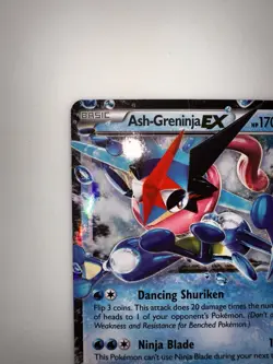 Pokemon Card TCG Ash-Greninja EX XY133 Blackstar Promo 2016 Holo Rare NM - Image 2