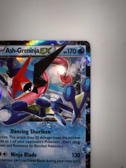 Pokemon Card TCG Ash-Greninja EX XY133 Blackstar Promo 2016 Holo Rare NM - Image 3
