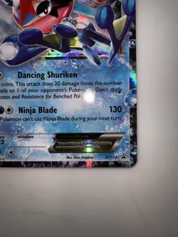 Pokemon Card TCG Ash-Greninja EX XY133 Blackstar Promo 2016 Holo Rare NM - Image 4