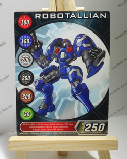 Bakugan Card - Robotallian - Series 1 Gate card - BA056a - HSP 250 - 2006 - Image 1
