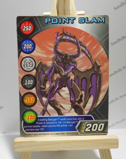 Bakugan Card - Point Slam - Series 1 Gate Card - HSP 200 - BA033 - 2006 - Image 1