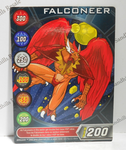 Bakugan Card - Falconeer - Series 1 Gate card - BA079a - HSP 200 - 2006 - Image 1