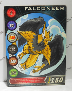 Bakugan Card - Falconeer - Series 1 Gate card - BA087a - HSP 150 - 2006 - Image 1