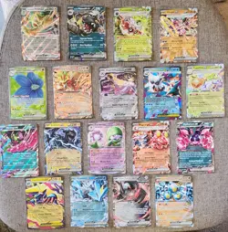 Pokemon EX Card Lot (18) Full Art Ultra Rare Holo Zekrom Gardevoir Persian EX - Image 1