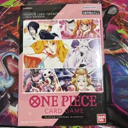 ONE Piece Card Game Premium Card Collection Girls Edition Japanese PROMO Set 6 - Image 1