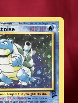 Blastoise 2/138 Holo Base Set 2 Pokemon Card LP Condition - Image 4