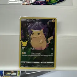 Pokemon Celebrations Pikachu TCG Card 005/025 Near Mint Condition - Image 2