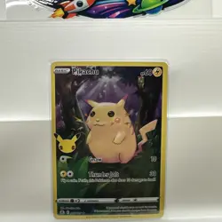 Pokemon Celebrations Pikachu TCG Card 005/025 Near Mint Condition - Image 5