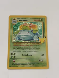 Pokemon Card - Venusaur Celebrations Classic Collection 15/102 Holo - Image 1