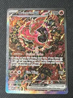 Pokemon Oricorio EX Black Star Promo Card 024 Phantasmal Flames - Image 1