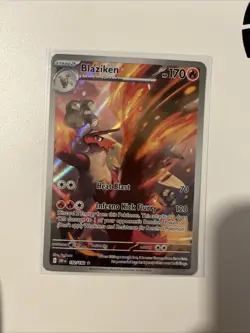 Blaziken 192/182 Destined Rivals Full Art Pokemon TCG Card - NM - Image 2