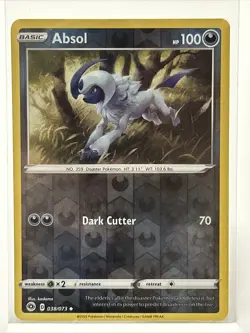 Absol 038/073 Uncommon Reverse Holo Champion's Path Pokemon Card NM/M - Image 1