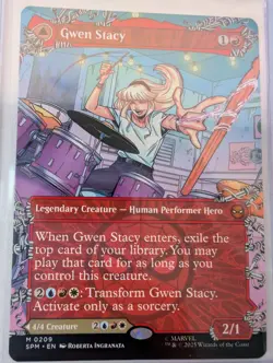 Gwen Stacy (0209) (Borderless) Marvel's Spider-Man Regular - Image 1