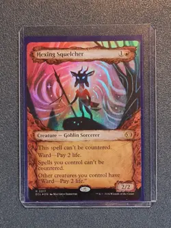 MTG Hexing Squelcher - Showcase Foil - Lorwyn Eclipsed - ECL - Near Mint+ - Image 1