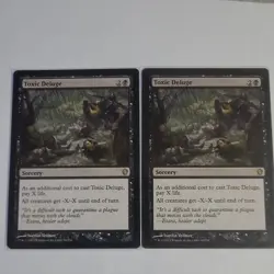 Magic The Gathering x2 Toxic Deluge Commander 2013 Regular - Image 1