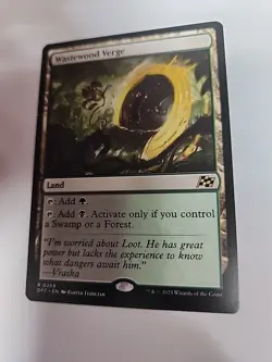 Wastewood Verge DFT Aetherdrift MTG 268 RARE M/NM - Image 1