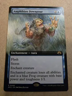Amphibian Downpour - (Extended Art) Modern Horizons 3 Regular - Mtg - Image 1