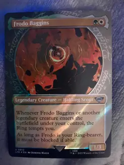 MTG Frodo Baggins Showcase Surge FOIL Lord of the Rings (LTR) Uncommon #0812 - Image 2