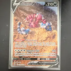 Pokemon Drapion V GG49/GG70 Crown Zenith Galarian Gallery Ultra Rare Holo - Image 1