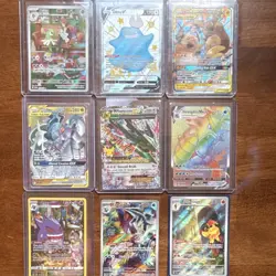 Pokemon TCG Mixed Holo Card Lot 9 Cards - Image 1