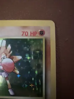 Pokemon TCG Hitmonchan Base Set 7/102 Holo 1999-2000 Wizards Base Set Holo - Image 4