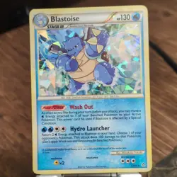Pokemon Blastoise Miscellaneous Cards Cracked Ice Holo Stage 2 HP130 013/095 20… - Image 1