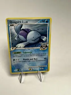 CCG Pokemon Quagsire GL 76/111 Rising Rivals RegularHP 90 2009 - Image 3