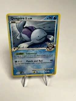 CCG Pokemon Quagsire GL 76/111 Rising Rivals RegularHP 90 2009 - Image 5
