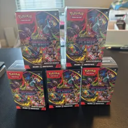 Lot of 5 Pokemon TCG Phantasmal Flames Booster Bundle Boxes RESEALED Read Des - Image 1
