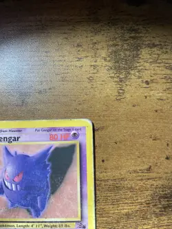 Pokemon TCG Gengar (Fossil) 20/62 Unlimited Rare Non Holo HP - Image 3