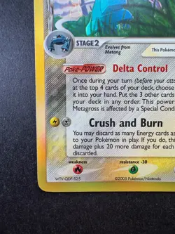 Pokemon Metagross Ex Delta Species 11/113 Holo 2005 TCG - Image 4