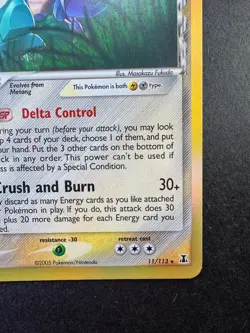 Pokemon Metagross Ex Delta Species 11/113 Holo 2005 TCG - Image 5