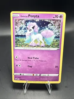 Pokemon SWSH Promo Galarian Ponyta SWSH013 Basic Holo - Image 2